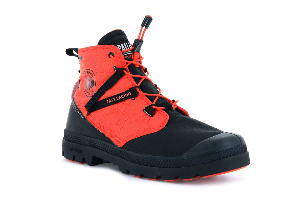 Botas Palladium PAMPA TRAVEL LITE+ WATERPROOF Hombre Firecracker | Costa Rica-47802